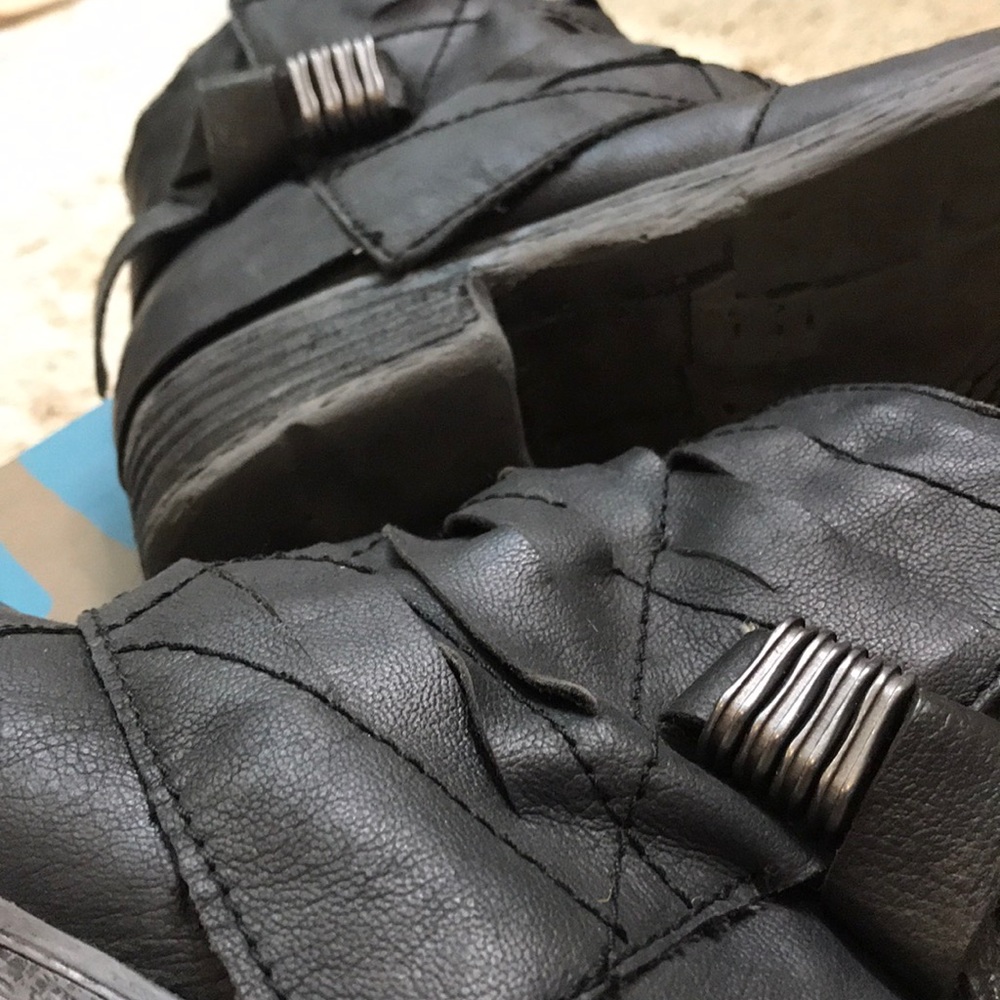 OTBT Custer Lead Moto boots - Picture 2 of 4